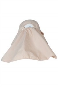 SKVC012 makes summer sun hat, sun hat, outdoor cool hat, mosquito-proof, tea-picking and cycling sun hat khaki side view